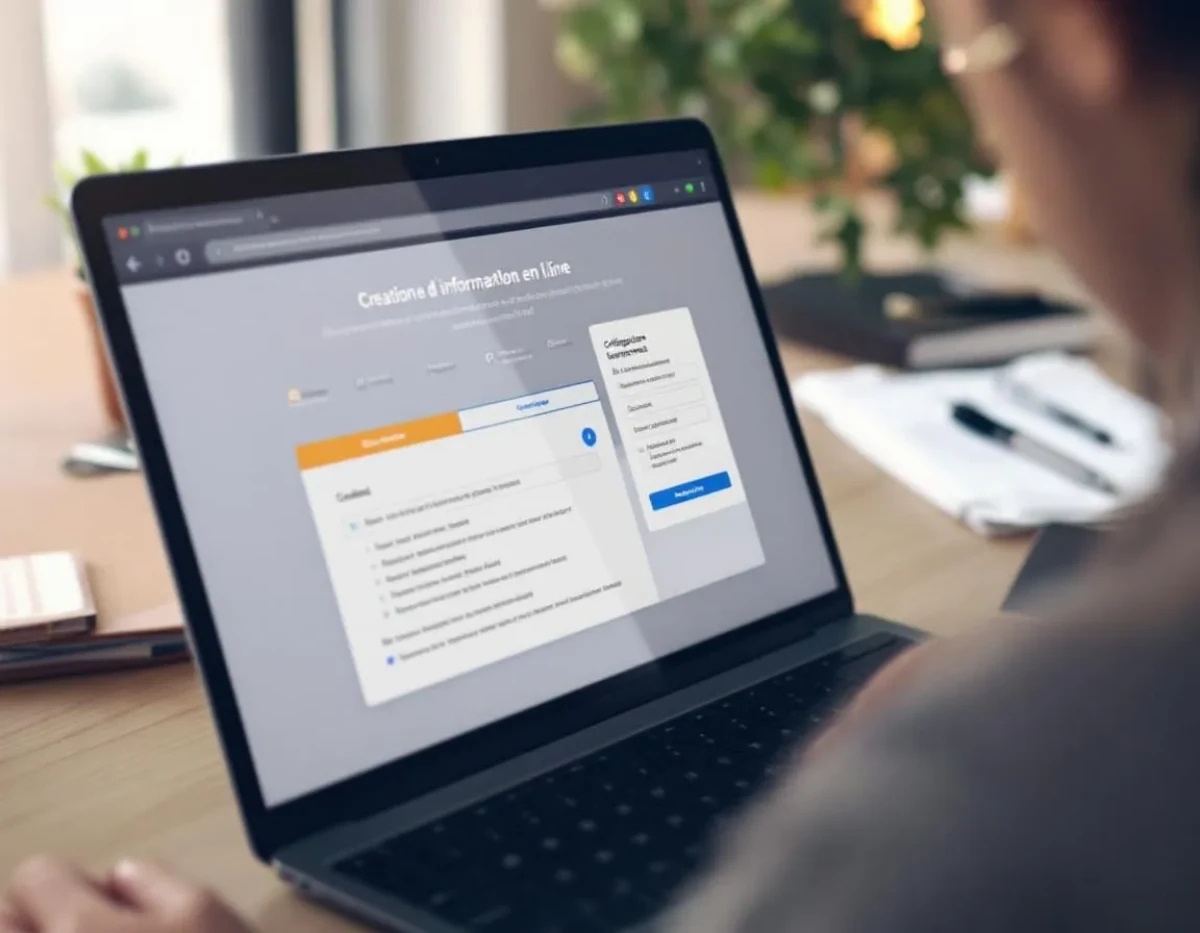 Création d'entreprise en ligne et obligation d'information des parties prenantes