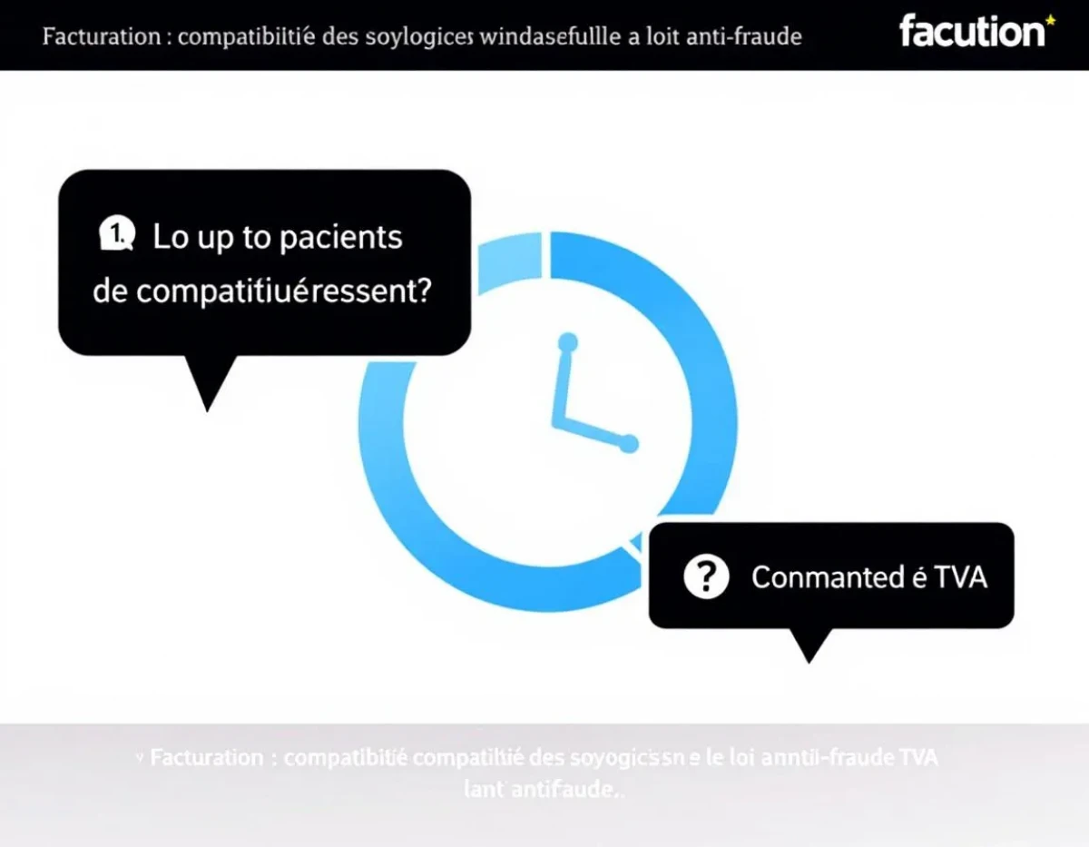 Facturation : compatibilité des logiciels avec la loi anti-fraude TVA