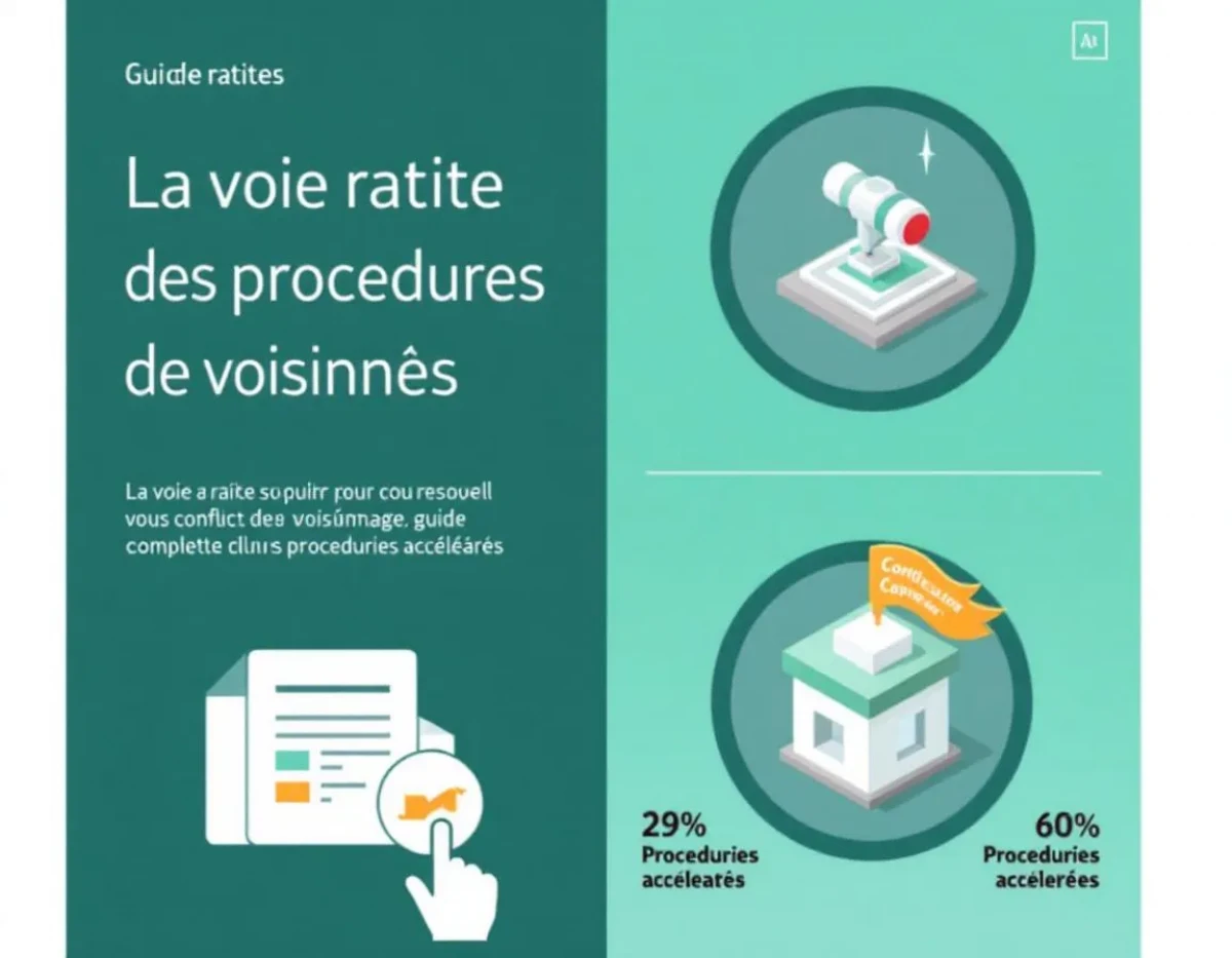 La voie rapide pour résoudre vos conflits de voisinage : guide complet des procédures accélérées